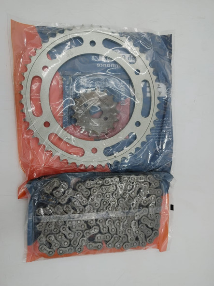 M/CYCLE SPROCKET / CHAIN SET 428H X 130L XR EVOL NXR 150 BROS ESD 50Z X 17Z