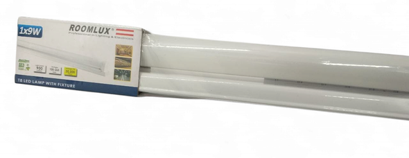 LAMP COMPLETE 2FT LED ROOMLUX 9W B26710 T8