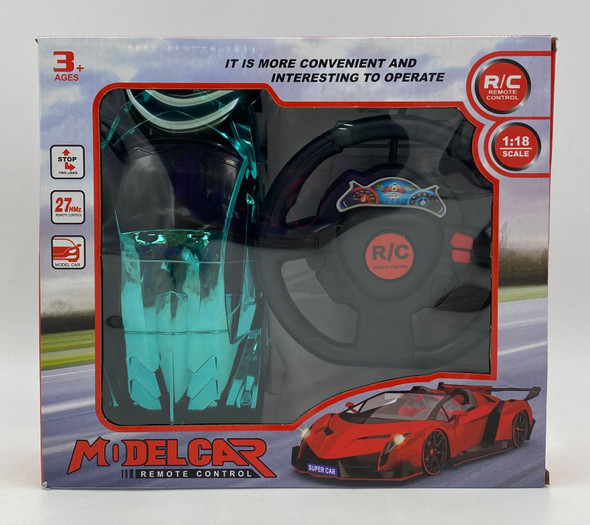 TOY CAR MODEL CAR 1:18 SCALE 27MHZ REMOTE CONTROL 323-1B