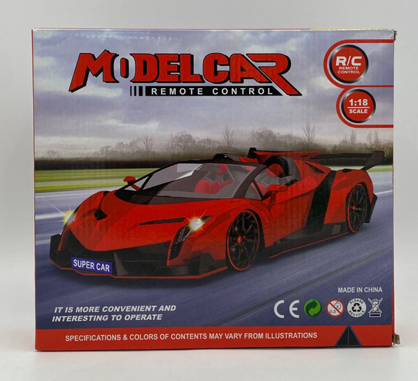 TOY CAR MODEL CAR 1:18 SCALE 27MHZ REMOTE CONTROL 323-1B
