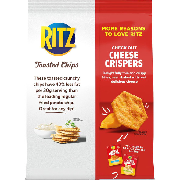 NABISCO RITZ RANCH TOASTED CHIPS 8.1oz 229G