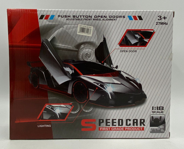 TOY CAR RC SPEED 1:18 SCALE 27MHZ REMOTE CONTROL YF668 -56A