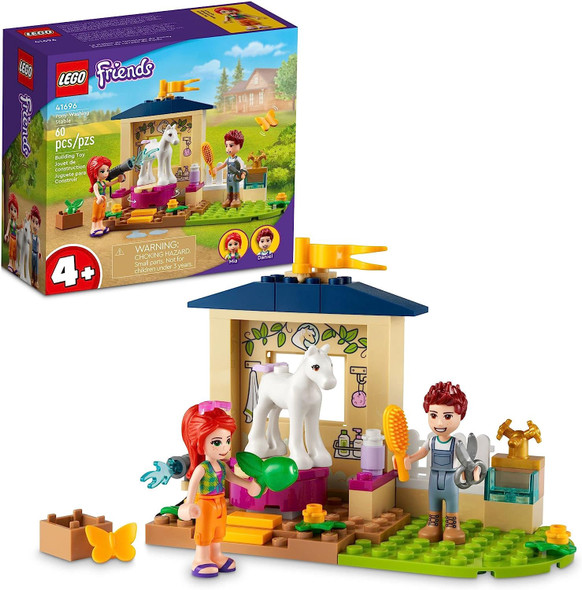 Toy LEGO Friends Pony & Washing Stable 41696