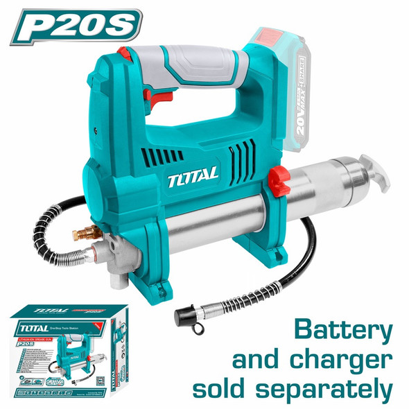 GREASE GUN TOTAL TGGLI2010 20V LITHIUM-ION
