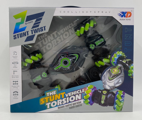 TOY CAR STUNT TWIST 27 XD VEHICLE TORSION 3688-G107A