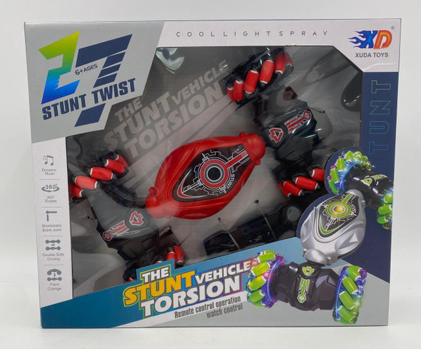 TOY CAR STUNT TWIST 27 XD VEHICLE TORSION 3688-G107A