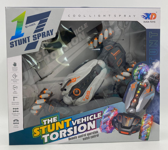 TOY CAR STUNT TWIST 17 XD VEHICLE TORSION 3688-G116A