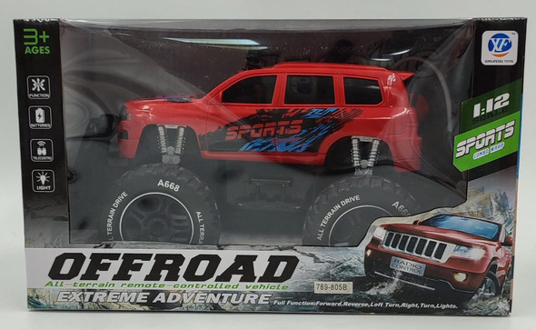Toy Car Off Road Extreme Adventure 1:12 Sports 789-805B