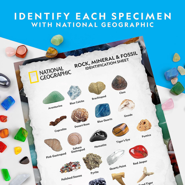 Toy National Geographic Rock, Mineral & Fossil Kit