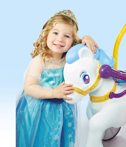 TOY RIDE ON LITTLE TIKES PRINCESS HORSE & CARRIAGE XCL642326M8