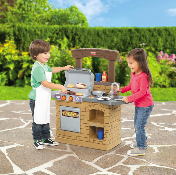 Toy Kitchen Little Tikes Outdoor BBQ Cook 'n Play XCL633911M