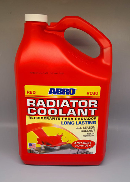 COOLANT RADIATOR ABRO RED 1 GAL EC-502