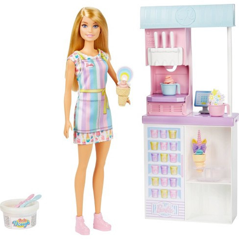 Toy Barbie Ice Cream Shop Playset