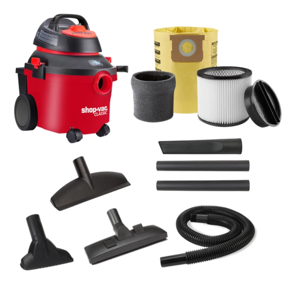 VACUUM CLEANER SHOP VAC CLASSIC 59111201 4GAL WET/DRY