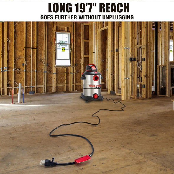 VACUUM CLEANER SHOP VAC PRO 59221201 12GAL WET/DRY