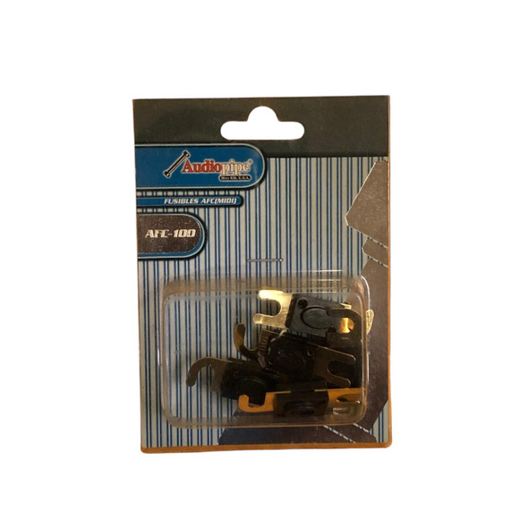 FUSE AUTO AFC-100A GOLD FLAT MINI ANL AUDIO PIPE SOLD 5PCS PACK