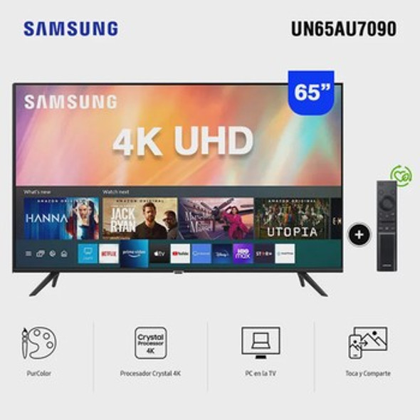 TELEVISION SAMSUNG 65" UN65AU7090 LED