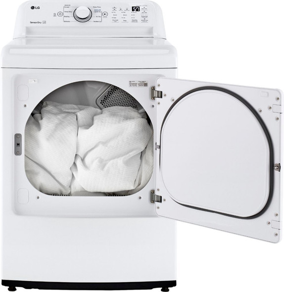 DRYER LG DLG7001W GAS ENGLISH PANEL