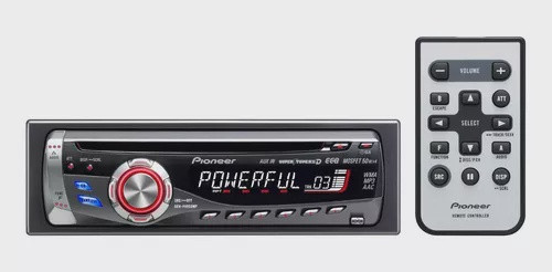 C.D PLAYER CAR PIONEER DEH-P4950MP + FREE MODULATOR FM OTU CM-02 CAR BT MP3 PLAYER RGB AMBIENT LIGHTING 3.1A 2USB CHARGER