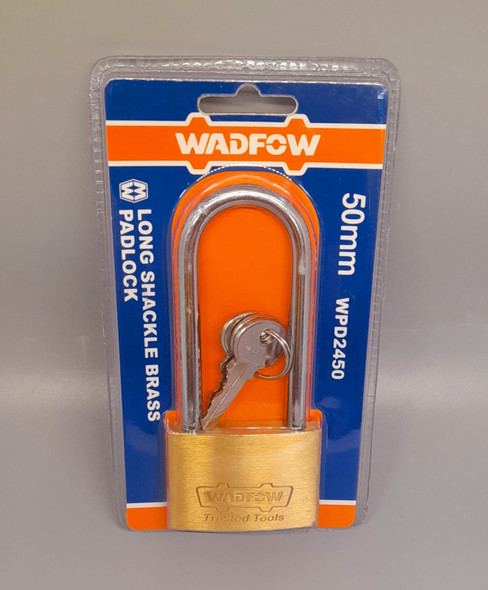 PADLOCK 50MM BRASS WADFOW WPD2450