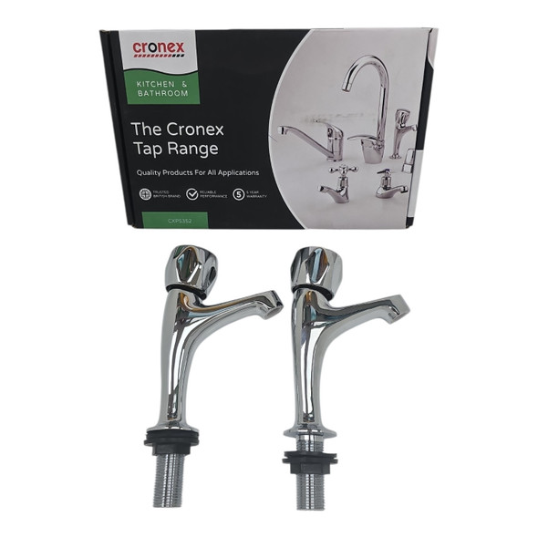 PILLAR TAP 1/2" CRONEX HIGH NECK CXP5352 (2PCS PER PACK)