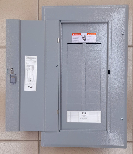 BREAKER PANEL 20 X 40 TYE 125AMPS FLUSH TYPE