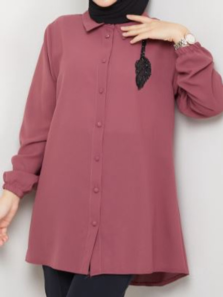 Top Tunic Black / Pink / Black / 46