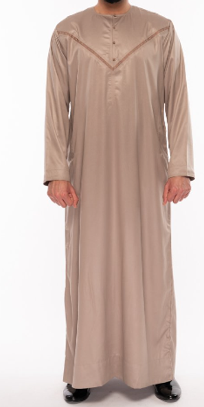 Gown Thobe Men Emirati (Tassle)