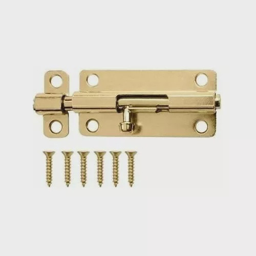 TOWER BOLT 2" BRASS TOTAL THTB102