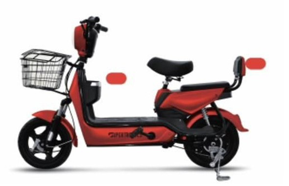 ELECTRIC BIKE SUPERTRONIC YD2106-1016 WITH MIRROR AND TURN SIGNAL