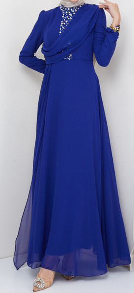 Dress Evening Occasion Black / Pink / Blue / White