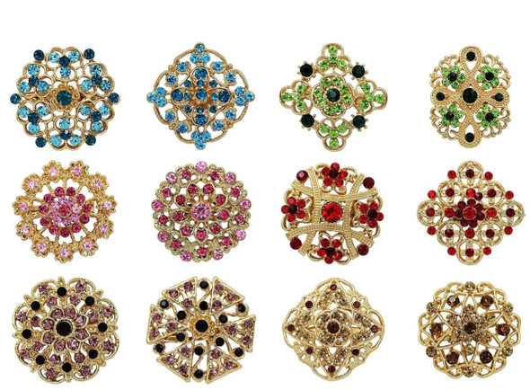 Hijab Accessories Brooch Medium Pair (2pc)