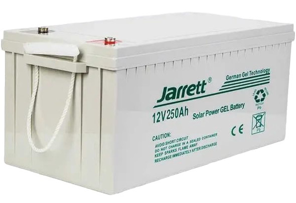 SOLAR POWER GEL BATTERY JARRETT 12V 250AH
