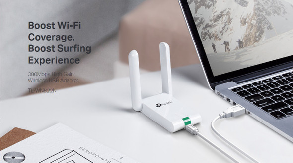 COMPUTER WIRELESS USB ADAPTOR WN822N TP LINK