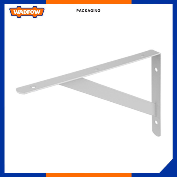 SHELF BRACKET WADFOW WHITE WZJ3340 10X16 3MM HEAVY SOLD EACH