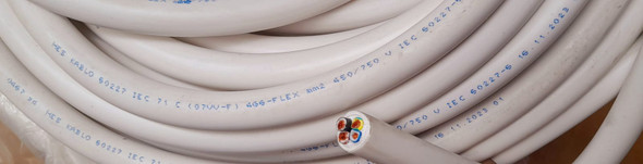 CABLE 6MM 4C ROUND FLEX HES TURKEY YARD