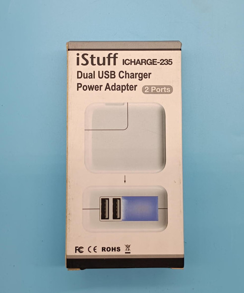 USB ADAPTOR 2 WAY ISTUFF ICHARGE-235