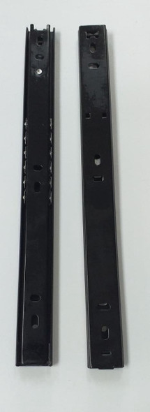 DRAWER SLIDE 11" BLK 2 WAY W/BALL