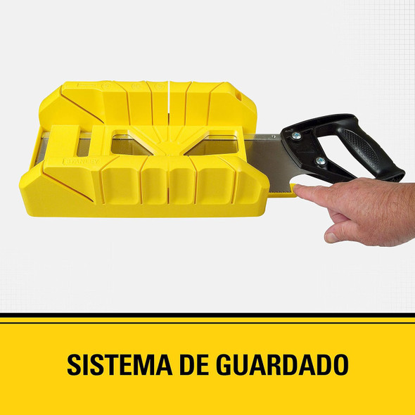MITRE BOX STANLEY 12" 19-800 WITH SAW