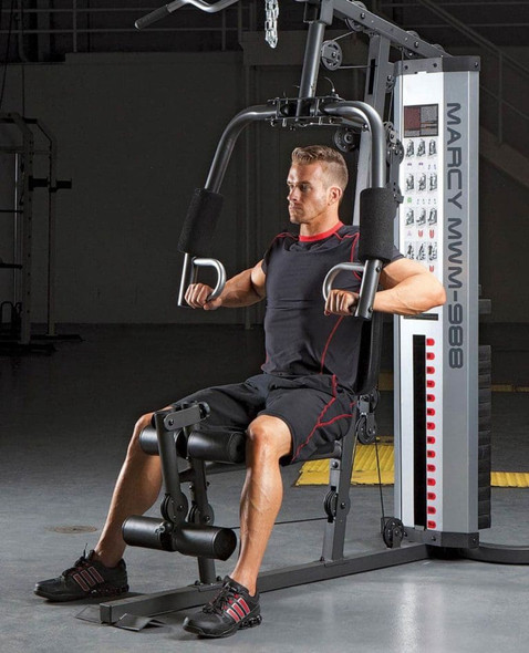Gym Marcy Multifunction Home Workout 150lb Stack Machine MWM-988
