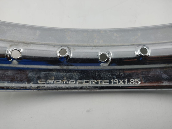 M/CYCLE RIM 1.85 x 19 XR150 FRONT CROMOFORTE CF-AR10HC