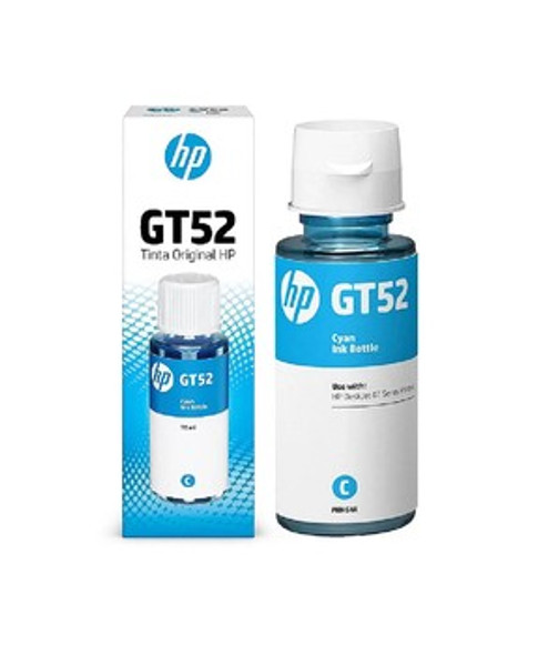 COMPUTER PRINTER INK HP GT52 CYAN MOH54AL BOTTLE