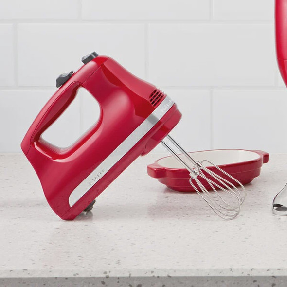 CAKE MIXER HAND KITCHENAID KHM512ER 5-SPEED RED