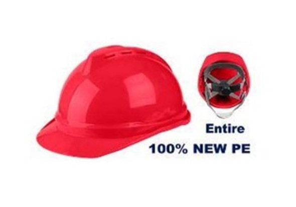 HELMET SAFETY EMTOP ESHT0321 RED