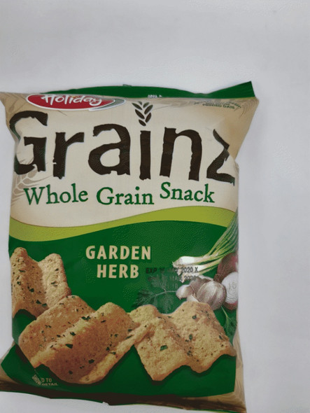 HOLIDAY SNACKS GRAINZ GARDEN HERB 35g