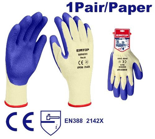 GLOVES LATEX EMTOP EXGV0102 XL