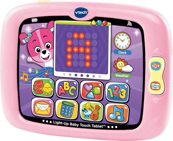 Toy VTech Light-Up Baby Touch Tablet Pink Toy VTech Light-Up Baby Touch Tablet Pink