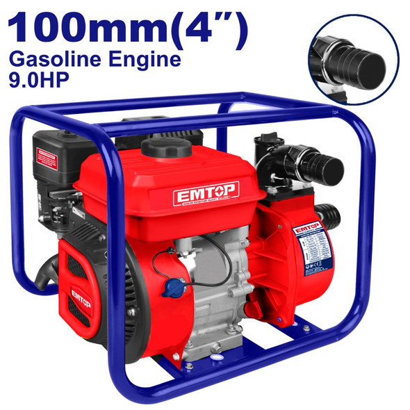 WATER PUMP 4" EMTOP EGWP10012