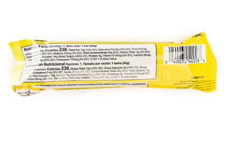 CHARLES CHOCOLATE LUNCH CANDY BAR 1.59oz 45g