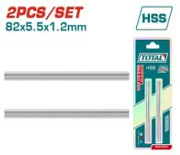 PLANE BLADE TOTAL 82X5.5X1.2 2PCS TAC618201 PLANE BLADE TOTAL 82X5.5X1.2 2PCS TAC618201